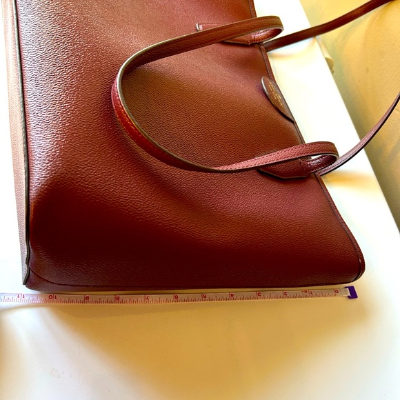 Kate Spade Burgundy tote large - Picture 6 of 7